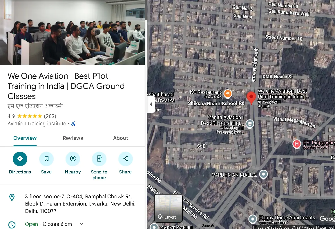 We One Aviation Location - Sector-7, Dwarka, New Delhi